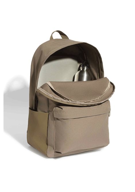 Adidas Classic 3 Bar Logo Backpack Khaki Brown Unisex ADIDAS CORE | Backpacks | KQ6742-